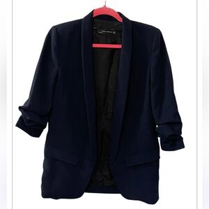 Zara Navy Blue Blazer